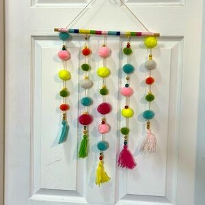 Colorful cute wall hanging 💛💚🧡🩷🩵
